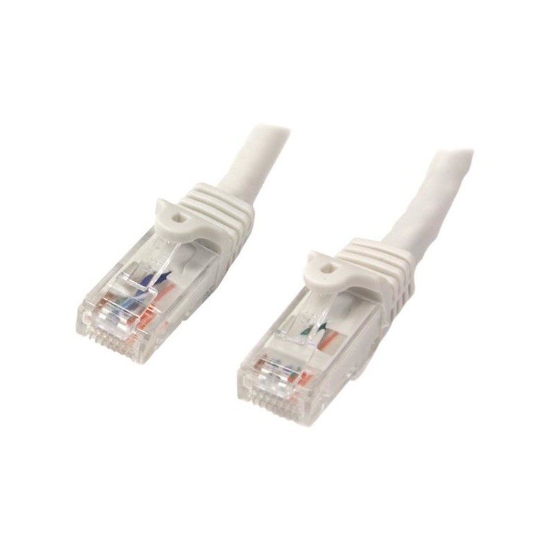 StarTech.com Cat6 Patch Cable with Snagless RJ45 Connectors - 7 m, White