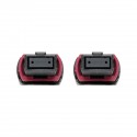Tripp Lite MTP/MPO Multimode Patch Cable, 12 Fiber, 40/100 GbE, 40/100GBASE-SR4, OM4 Plenum-Rated (F/F), Push/Pull Tab, Magenta,