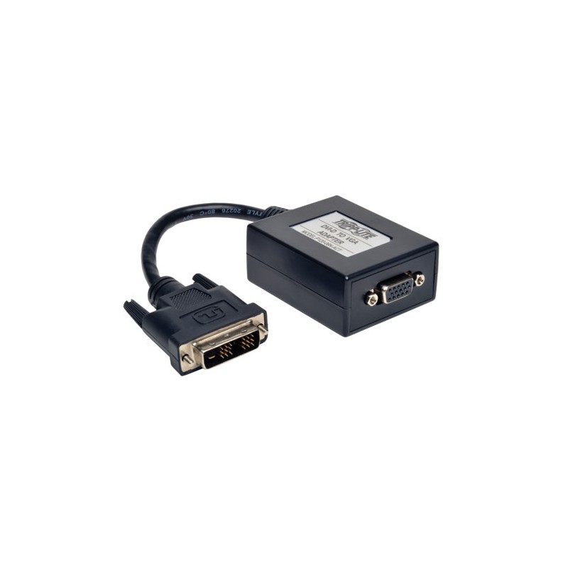 Tripp Lite DVI-D to VGA Active Adapter Converter Cable, 1920 x 1200, 15.24 cm (6-in.)