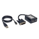 Tripp Lite DVI-D to VGA Active Adapter Converter Cable, 1920 x 1200, 15.24 cm (6-in.)