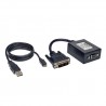 Tripp Lite DVI-D to VGA Active Adapter Converter Cable, 1920 x 1200, 15.24 cm (6-in.) | Tripp Lite Cable Interface/Gender Adapte
