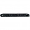 Tripp Lite 3.8kW Single-Phase Metered PDU, 200/220/230/240V Outlets (8 C13, 2 C19) IEC-309 16A Blue, 2.43 m (8-ft.) Cord, 1U | T