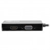Tripp Lite DisplayPort 1.2 to VGA / DVI / HDMI All-in-One Converter Adapter, 4K x 2K HDMI | Tripp Lite Cable Interface/Gender Ad