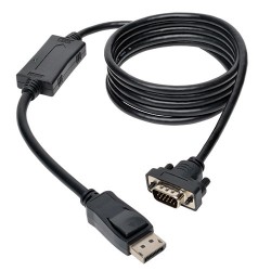 Tripp Lite DisplayPort - VGA, m-m, 1.8m | Tripp Lite Cable Interface/Gender Adapters