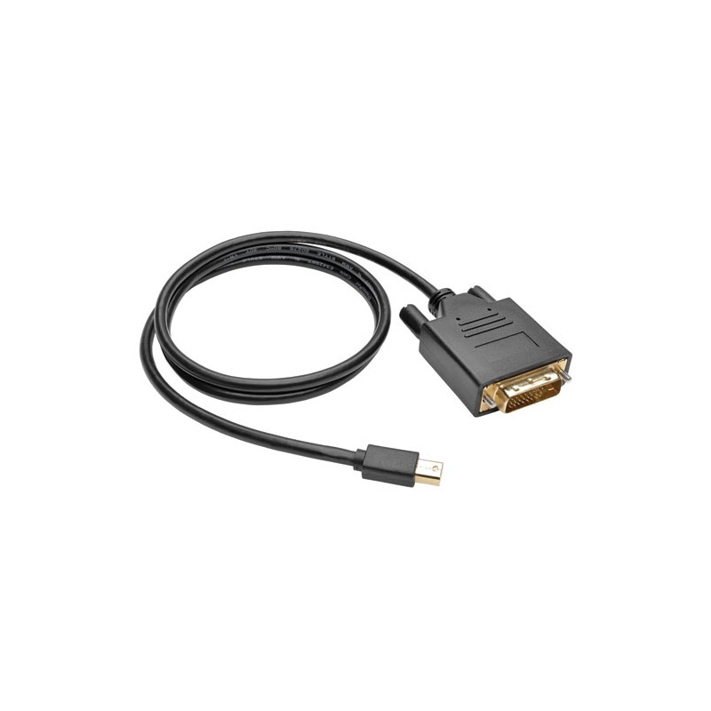 Tripp Lite Mini DisplayPort 1.2 to DVI Active Adapter Cable, Mini DP to DVI (M/M), 1920 x 1080 / 1080p, 0.91 m (3-ft.)