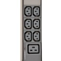 Tripp Lite 22.2kW 3-Phase Metered PDU, 220/230V, 42 outlets (36 C13, 6 C19), IEC309 32A Red (3P+N+E) 380/400V input, 0U