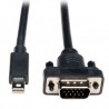 Tripp Lite Mini DisplayPort 1.2 to VGA Active Adapter Cable, Mini DP to HD15 (M/M), 1920 x 1200 / 1080p, 3.05 m (10-ft.) | Tripp
