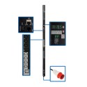 Tripp Lite 11.5kW 3-Phase Switched PDU, 200/220/230/240V Outlets (24 C13, 6 C19), IEC309 16/20A Red 360-415V input, 0U