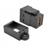 Tripp Lite HDMI All-in-One Keystone/Panel Mount Coupler (F/F), Black | Tripp Lite Cable Interface/Gender Adapters