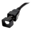 Tripp Lite Plug Lock Connector C20 Power Cord / Lead to C19 Outlet Inserts - Black (Pack of 100)