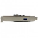 StarTech.com 2-Port USB 3.1 (10Gbps) Card - USB-A, 1x External, 1x Internal - PCIe