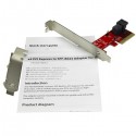 StarTech.com x4 PCI Express to SFF-8643 Adapter for PCIe NVMe U.2 SSD