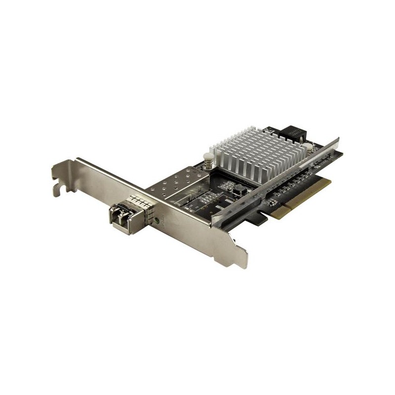 StarTech.com 1-Port 10G SFP+ Fiber Optic Network Card - PCIe - Intel Chip - MM