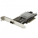 StarTech.com 1-Port 10G SFP+ Fiber Optic Network Card - PCIe - Intel Chip - MM