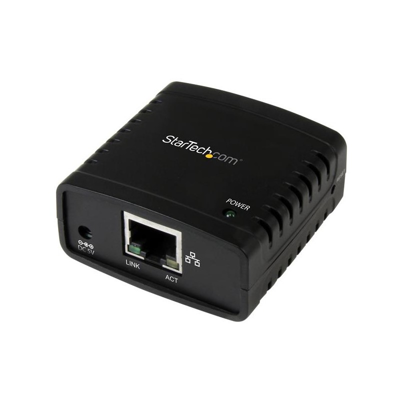 StarTech.com 10/100Mbps Ethernet to USB 2.0 Network LPR Print Server