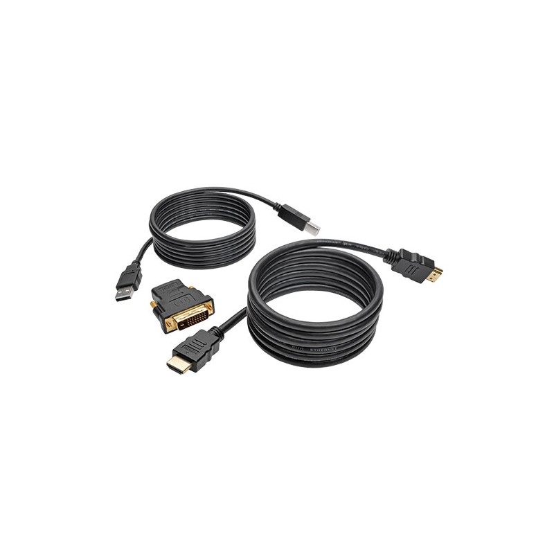 Tripp Lite HDMI/DVI/USB KVM Cable Kit, 1.83 m