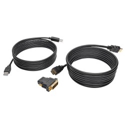Tripp Lite HDMI/DVI/USB KVM Cable Kit, 3.05 m | Tripp Lite KVM Cables