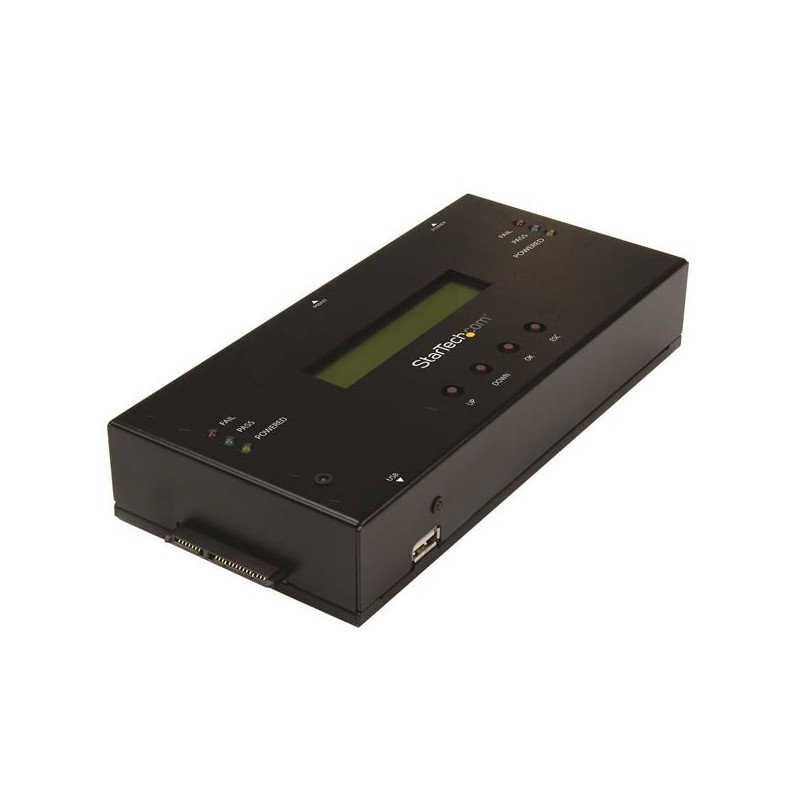 StarTech.com 1:1 Standalone Hard Drive Duplicator and Eraser for 2.5" / 3.5" SATA and SAS Drives