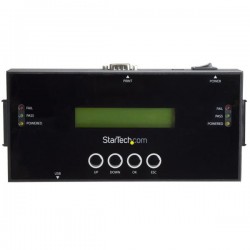 StarTech.com 1:1 Standalone Hard Drive Duplicator and Eraser for 2.5" / 3.5" SATA and SAS Drives | StarTech.com Media & Data Dup