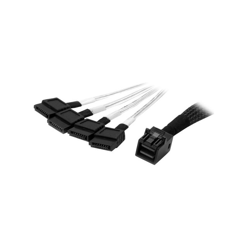 StarTech.com Internal Mini-SAS to SATA Cable - SFF-8643 to 4x SATA - 1 m