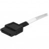 StarTech.com Internal Mini-SAS to SATA Cable - SFF-8643 to 4x SATA - 1 m | StarTech.com SAS Cables