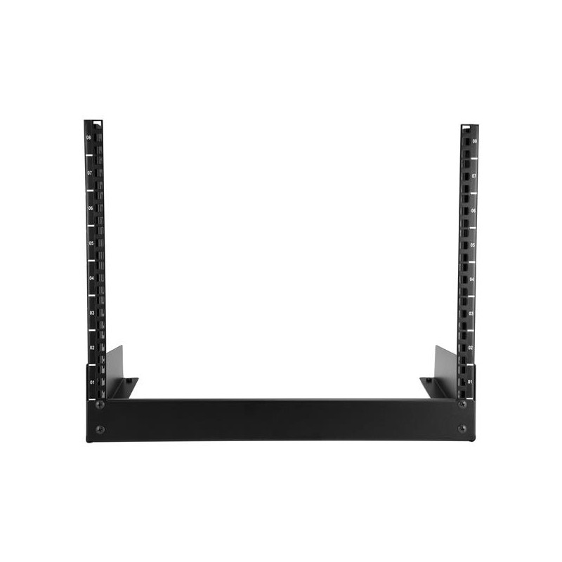 8u Rack Frame StarTech.com 8U Desktop Rack - 2-Post Open Frame Rack | StarTech.com ...