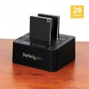 StarTech.com USB 3.1 (10Gbps) Standalone Duplicator Dock for 2.5" & 3.5" SATA SSD/HDD Drives - with Fast-Speed Duplication up to