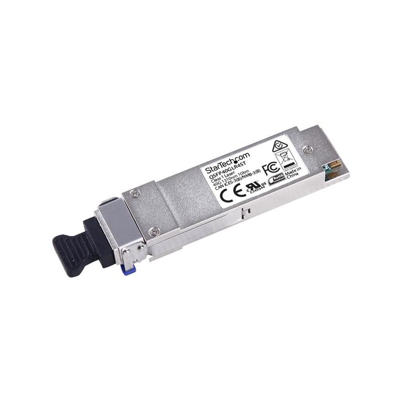 StarTech.com 40 Gigabit Fiber 40GBase-LR4 QSFP+ Transceiver Module - Cisco QSFP-40G-LR4 Compatible - SM LC - 10 km (6.2 mi.)