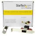 StarTech.com Mini-SAS Adapter - Dual SFF-8643 to SFF-8644 - with Full and Low-Profile Brackets - 12Gbps