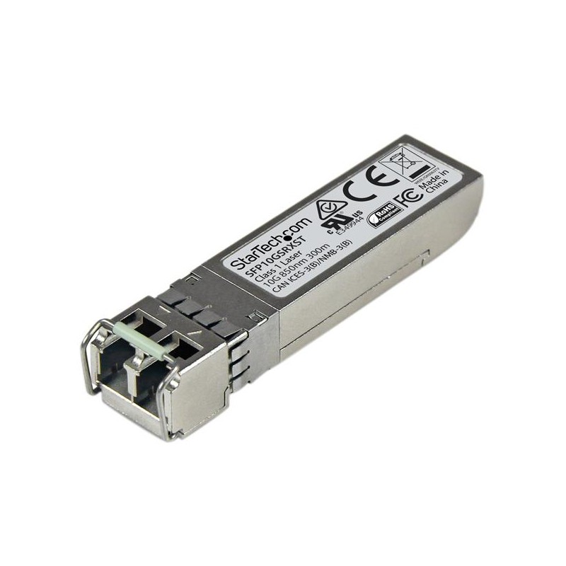 StarTech.com 10 Gigabit Fiber SFP+ Transceiver Module - Cisco SFP-10G-SR-X - MM LC with DDM - 300 m (984 ft)