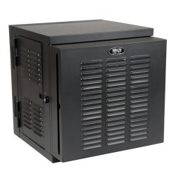 Tripp Lite 12U SmartRack NEMA 12 Wall-Mount Rack Enclosure Cabinet for Harsh Environments, Switch-Depth, Hinged Back | Tripp Lit