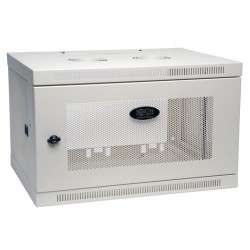 Tripp Lite SmartRack 6U Wall-Mount Standard-Depth Rack Enclosure Cabinet, White | Tripp Lite Branded Racks