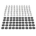 Tripp Lite SmartRack Threaded Hole Hardware Kit - 50 each 12-24 screws