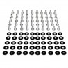 Tripp Lite SmartRack Threaded Hole Hardware Kit - 50 each 12-24 screws | Tripp Lite Rack & Cabinet Accessories