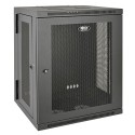 Tripp Lite SmartRack 15U Wall-Mount Standard-Depth Rack Enclosure Cabinet