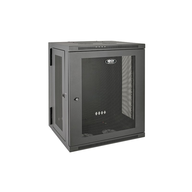 Tripp Lite SmartRack 15U Wall-Mount Standard-Depth Rack Enclosure Cabinet