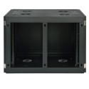 Tripp Lite SmartRack 12U Heavy-Duty Low-Profile Server-Depth Side-Mount Wall-Mount Rack Enclosure Cabinet