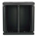 Tripp Lite SmartRack 18U Heavy-Duty Side-Mount Wall-Mount Rack Enclosure Cabinet