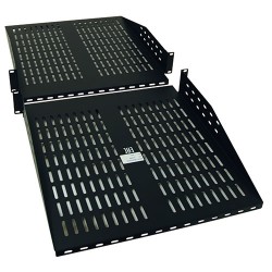 Tripp Lite SmartRack 2U Cantilever Double-sided Fixed Shelf (60 lb/27 kg capacity each side 36 in./914 mm depth) | Tripp Lite Ra
