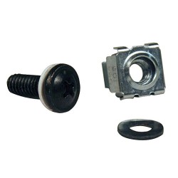 Tripp Lite SmartRack Square Hole Hardware Kit with 50 M5 screws and washers | Tripp Lite Rack & Cabinet Accessories