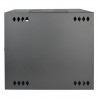 Tripp Lite SmartRack 10U Low-Profile Switch-Depth Wall-Mount Rack Enclosure Cabinet with Clear Acrylic Window, Hinged Back | Tri