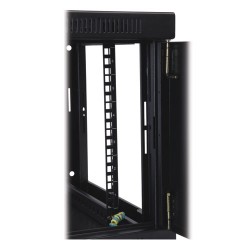 Tripp Lite SmartRack 10U Low-Profile Switch-Depth Wall-Mount Rack Enclosure Cabinet with Clear Acrylic Window, Hinged Back | Tri