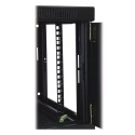 Tripp Lite SmartRack 10U Low-Profile Switch-Depth Wall-Mount Rack Enclosure Cabinet with Clear Acrylic Window, Hinged Back