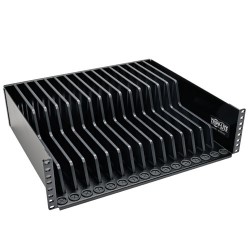 Tripp Lite 3U Rack-Mount Configurable Storage Shelf for Personal Electronics | Tripp Lite Rack & Cabinet Accessories