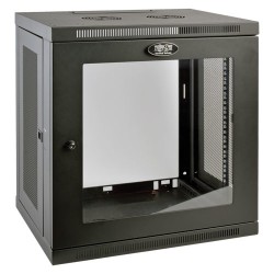 Tripp Lite 12U SmartRack Wall-Mount Rack Enclosure Server Cabinet with Clear Acrylic Door, Low-Profile Switch-Depth | Tripp Lite