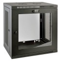 Tripp Lite 12U SmartRack Wall-Mount Rack Enclosure Server Cabinet with Clear Acrylic Door, Low-Profile Switch-Depth