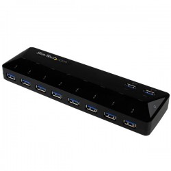 StarTech.com 10-Port USB 3.0 Hub with Charge and Sync Ports - 2 x 1.5A Ports | StarTech.com Interface Hubs