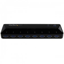 StarTech.com 10-Port USB 3.0 Hub with Charge and Sync Ports - 2 x 1.5A Ports | StarTech.com Interface Hubs