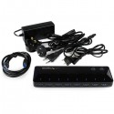 StarTech.com 10-Port USB 3.0 Hub with Charge and Sync Ports - 2 x 1.5A Ports