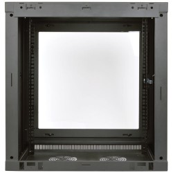Tripp Lite SmartRack 12U Very Low-Profile Patch-Depth Wall-Mount Rack Enclosure Cabinet with Clear Acrylic Window | Tripp Lite B